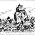 Hannibal's Elephants crossing the Rhone on rafts.jpg