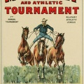 Military and Athletic Tournament Poster