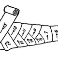 Figure-of-eight bandage of forearm