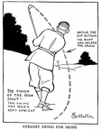 Upright Swing for Irons