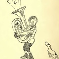 Boy playing Tuba