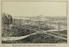 Elevated Double Track Georgia Pine Structure