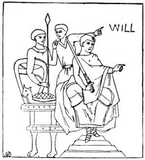 William the Norman, from Bayeux Tapestry