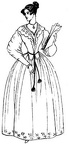 19th Century - Tea dress - 1830