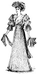 An artistic dress, 1897