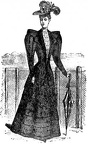 Tailor-made dress, 1897
