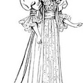 Tea gown,1897