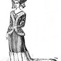 Widow's dress of Queen Katherine de Valois