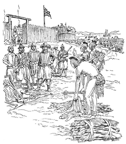 The fur trade furnished the means of contact between widely divergent cultures.jpg