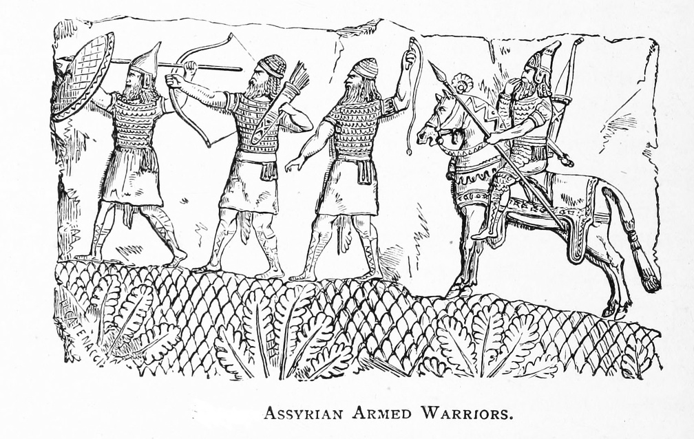 Assyrian Armed Warriors