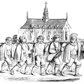 The Corporation of the Goldsmiths of Paris carrying the Shrine of St. Geneviève