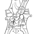 Three-stringed Crout of the Ninth Century