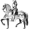 A Knight armed and mounted for War