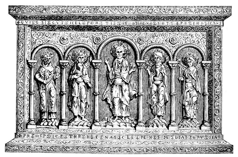 Altar of Gold, presented to the ancient Cathedral of Basle by the Emperor Henry II.jpg