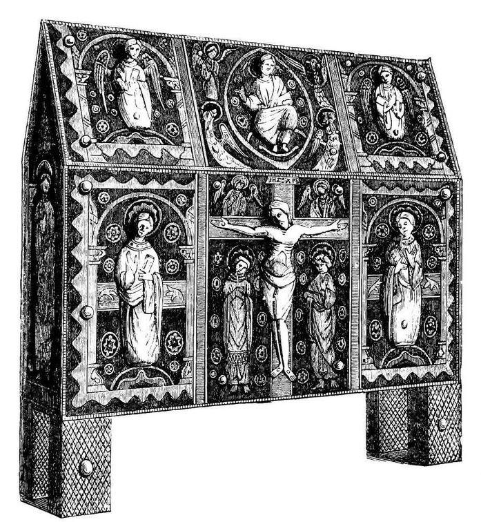 Enamelled Shrine, in Limoges Work of the Twelfth Century.jpg