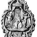 Escutcheon in Silver-gilt, executed by Corneille de Bonte, in the Fifteenth Century