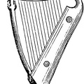 Fifteen-stringed Harp of the Twelfth Century