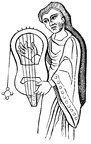 Lyre of the North. (Ninth Century.)