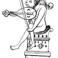 Oval Vielle with Three Strings, of the Thirteenth Century