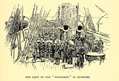 The crew of the Kearsarge