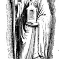 Statuette of St. Avit, in the Church of Notre-Dame de Corbeil