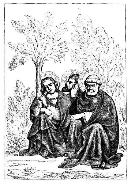 The Apostles in the Garden of Gethsemane
