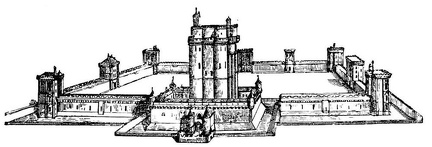 The Castle of Vincennes, as it was in the Seventeenth Century