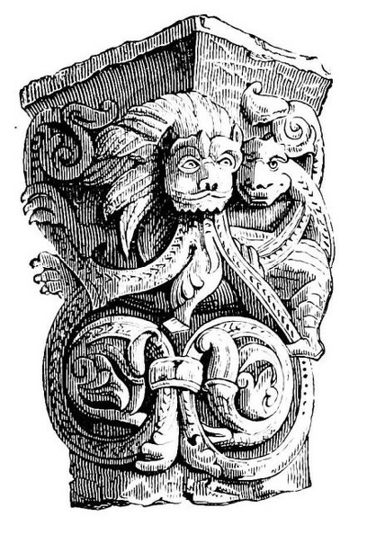 Capital of a Column in the Abbey of St. Geneviève.jpg