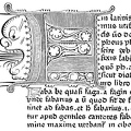 Fac-simile of the 'Catholicon' at 1460, printed at Mayence by Gutenberg