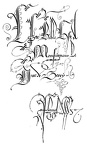 Fac-simile of the Inscription Ex libris, &amp;c., in the beginning of a Manuscript