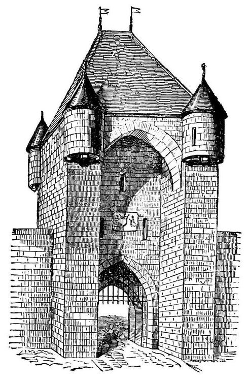 Gate of Moret. (Twelfth Century.).jpg