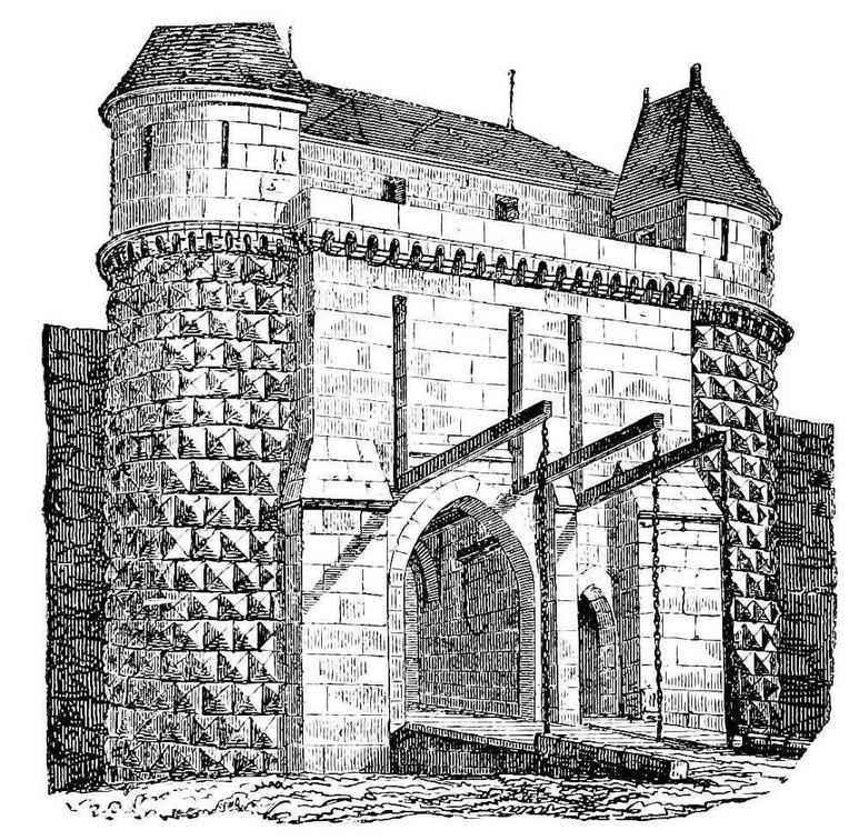 Gate of St. John, with Drawbridge, Provins. (Fourteenth Century.).jpg