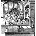 Interior of a Printing-office in the Sixteenth Century