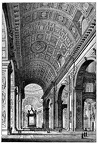 Interior of the Basilica of St. Peter’s, Rome