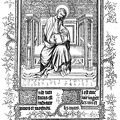 Miniature of the Psalter of John