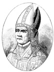 Portrait of the Pope Sylvester I