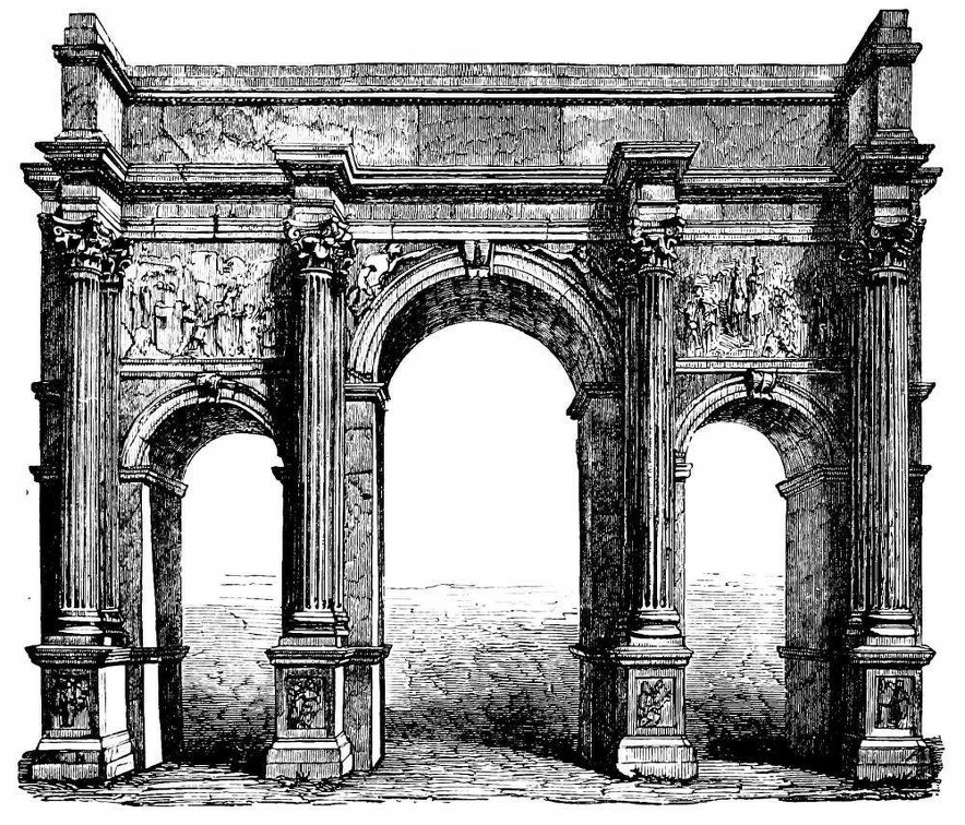 Restoration of a Roman Triumphal Arch.jpg