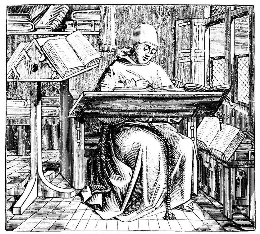 Scribe or Copyist, in his Work-room.jpg