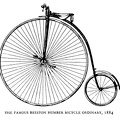 The famous Beeton Humber bicycle ordinary, 1884.jpg