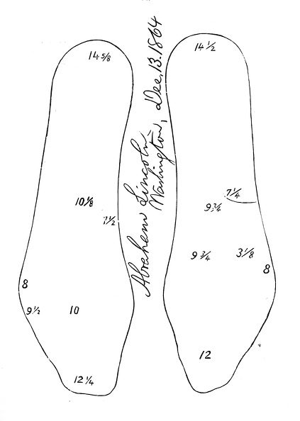 Size of Abraham Lincoln's feet.jpg