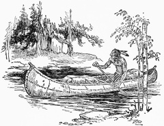 A Birch-bark Canoe