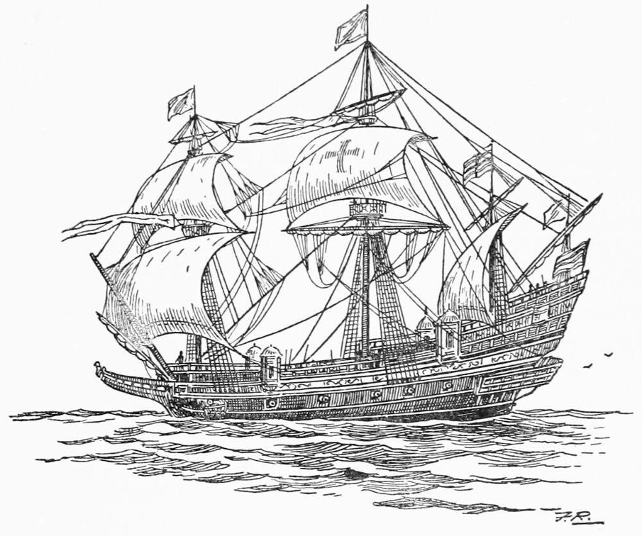 A Galleon of the Time of Elizabeth