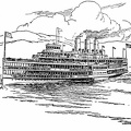 A Hudson River Steamer
