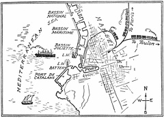 A Map of the Port of Marseilles