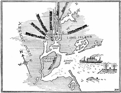 A Map of the Port of New York