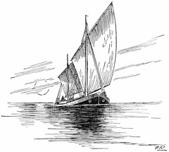 A Modern Venetian Cargo Boat