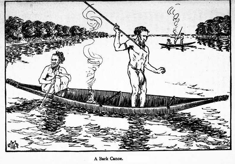 A Bark Canoe