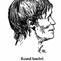 Round-headed Ofnet Man
