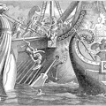 Capture of the Carthaginian Fleet by the Romans