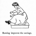 Rowing improves the carriage